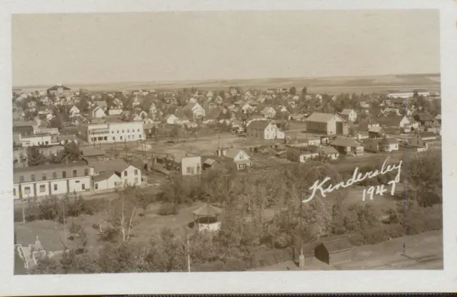 Aerial view of Kindersley