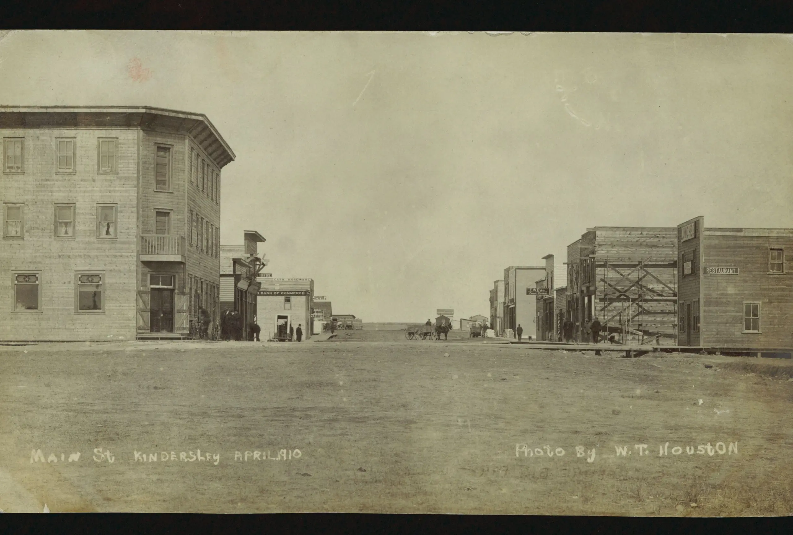 Main Street, Kindersley, April 1910