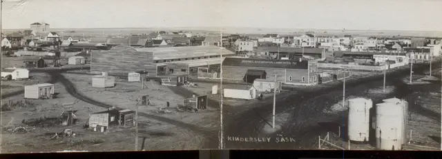 Panoramic view of Kindersley